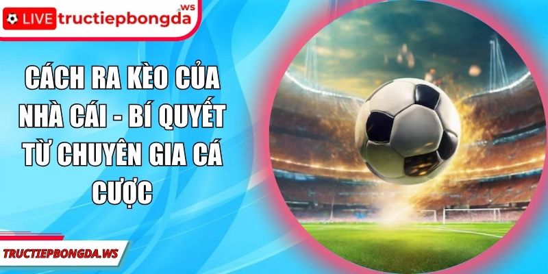 cách ra kèo của nhà cái